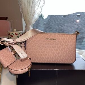 Michael Kors Blush Pink Crossbody Bag
